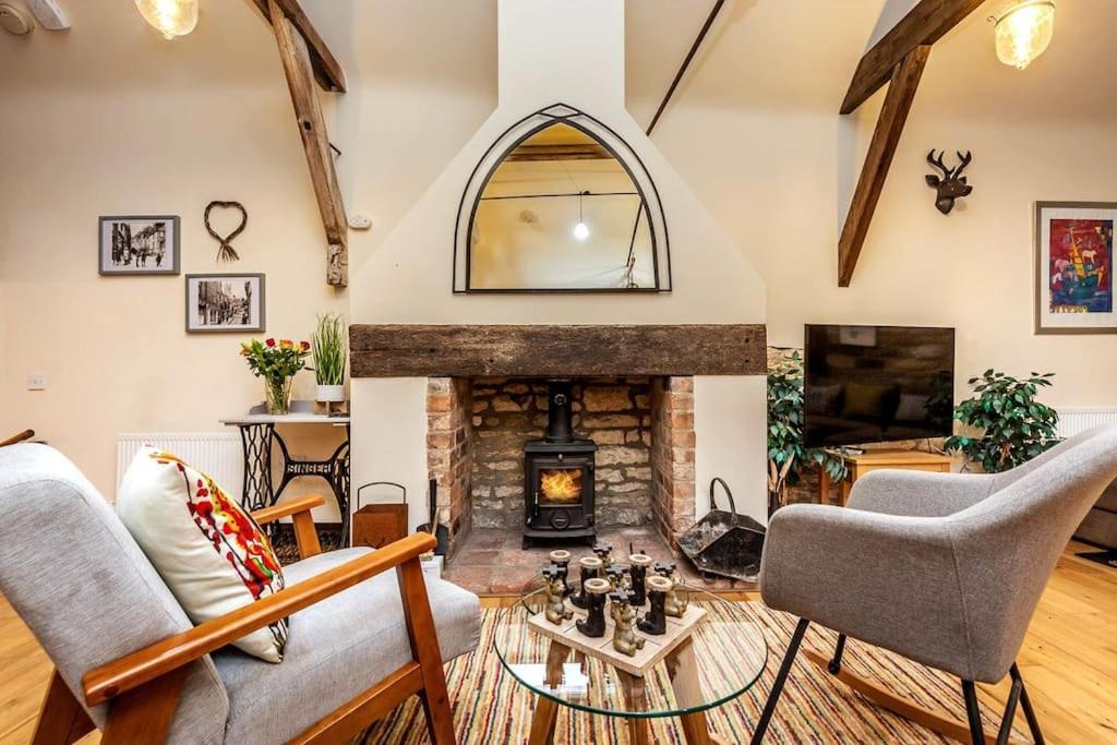 The Stocks Barn Villa Wellingore Bagian luar foto